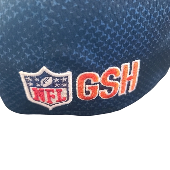 Men's Chicago Bears New Era Navy 2024 Sideline Logo 39THIRTY Flex Hat Size M/L - Picture 5 of 9